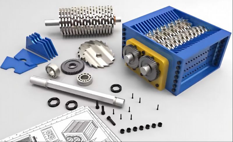 Double Shaft Metal Shredder suppliers Double Shaft Metal Shredder suppliers